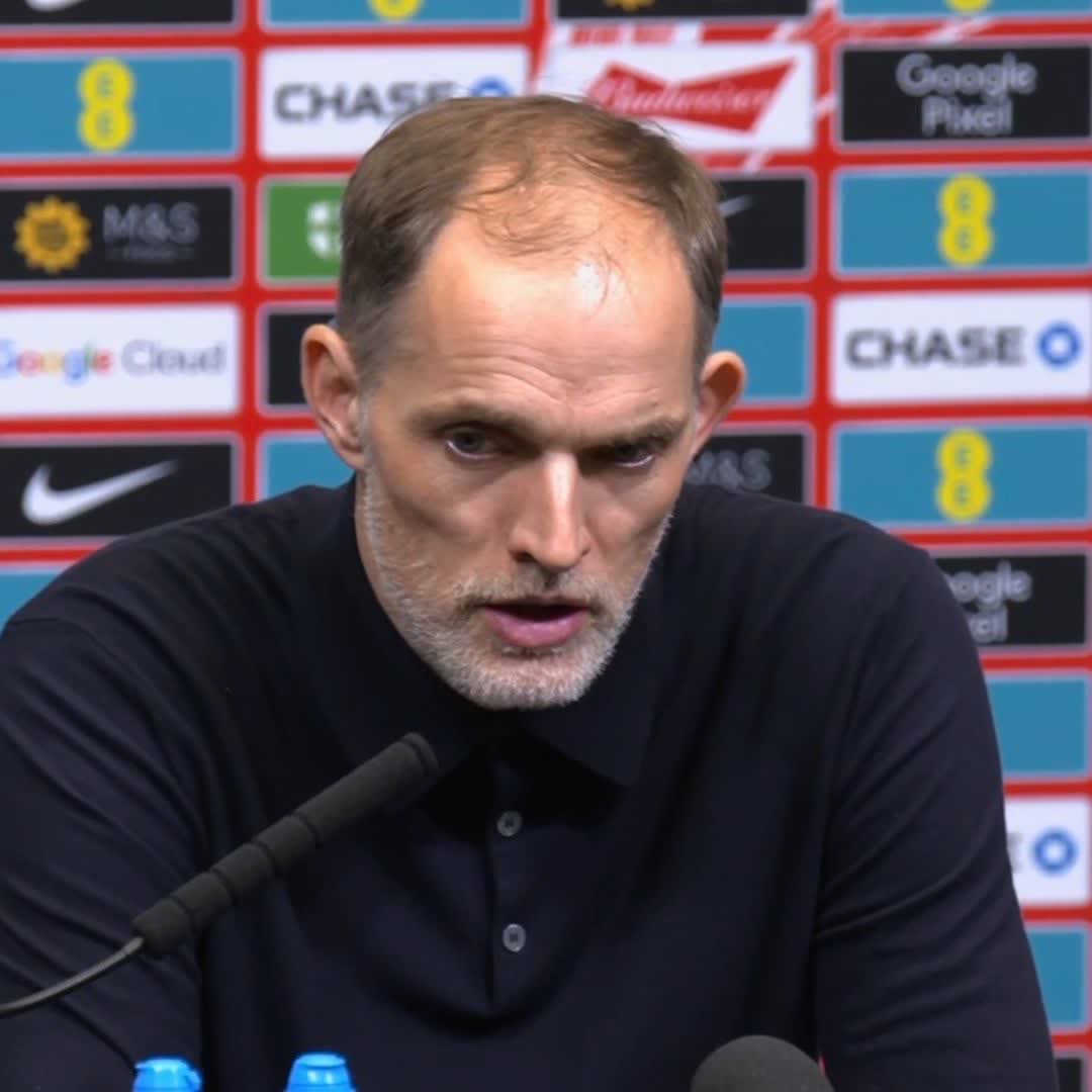 "We weren't disciplined enough in the structure." Thomas Tuchel gives an honest assessment of England's 2-0 victory over Albania 🏴