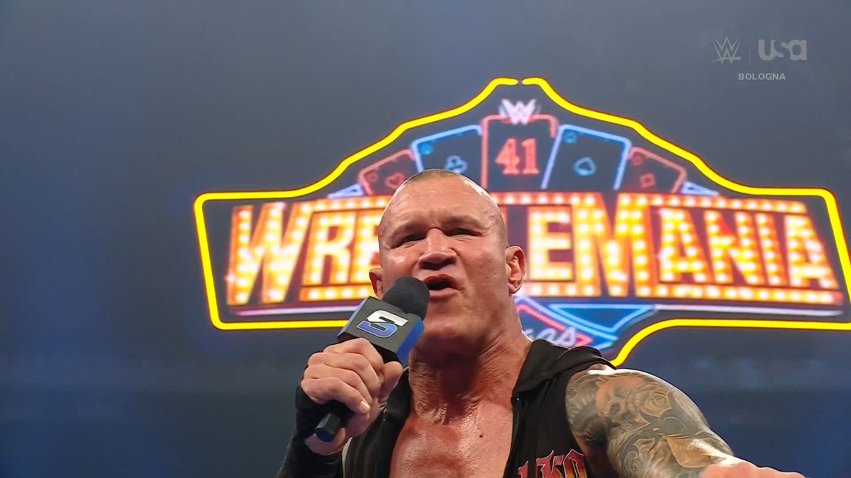 Apology NOT accepted! ❌ Randy Orton is listening to the voices in his head this time and they’re saying he should punt Kevin’s head at #WrestleMania 😱 #SmackDown