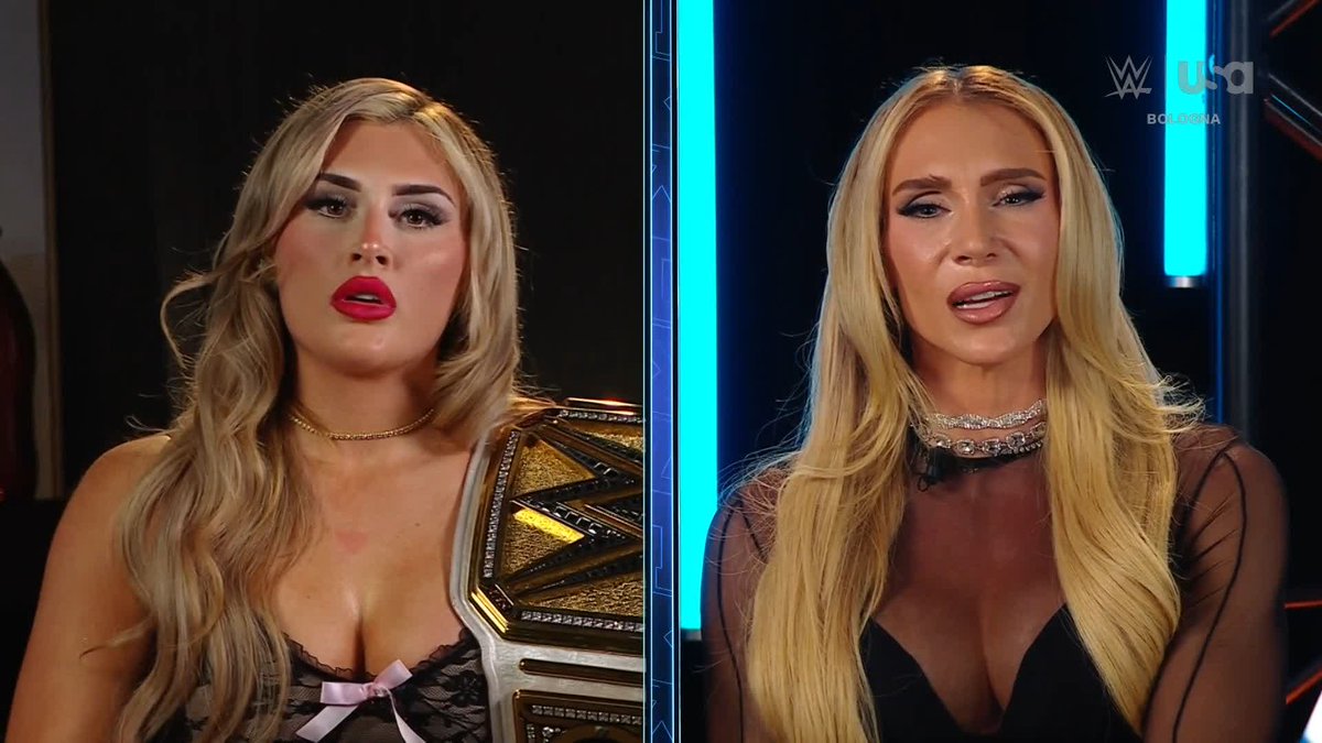 YIKES 😳 Does the WWE Universe still bow down to The Queen or is it Tiffy's Time? 🤔 Charlotte Flair Tiffany Stratton #SmackDown