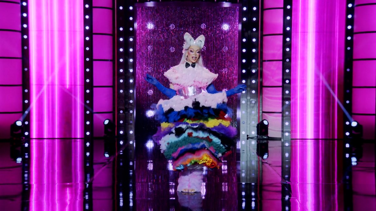 To commemorate 🔟 years of the Ugliest Dress Ever... Category Is: Ugliest Dress Ever! 🤭 Which lewk gets the golden boot? 👇 #DragRace
