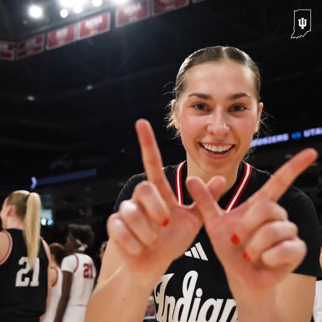 One down. See you Sunday, Hoosier Nation.