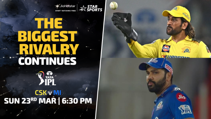 STAR SPORTS PROMO FOR MUMBAI vs CHENNAI MATCH...!!! - An epic Super Sunday loading 🔥