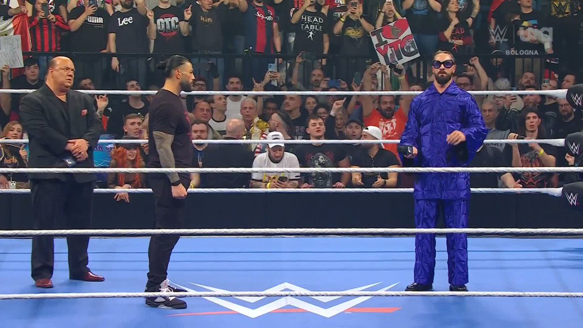 .Seth Rollins has answered Roman Reigns call 👀 #SmackDown