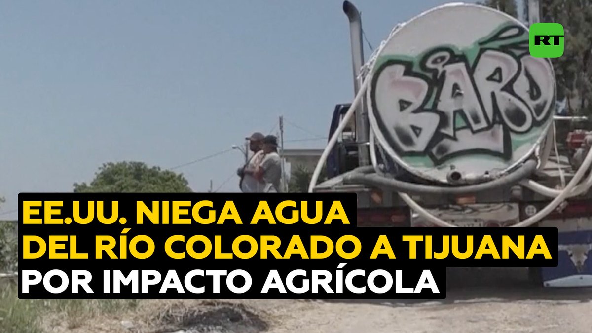 EE.UU. rechaza entregar agua del río Colorado a Tijuana EE.UU. ha denegado la solicitud de México para la entrega de agua del río Colorado a la ciudad de Tijuana, que depende de esta fuente en un 90 %.