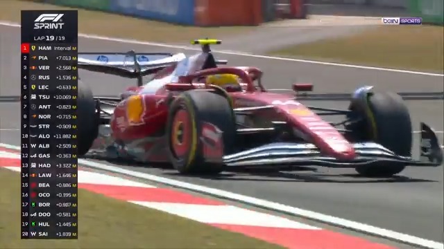 Sir Lewis Hamilton, geri döndü.