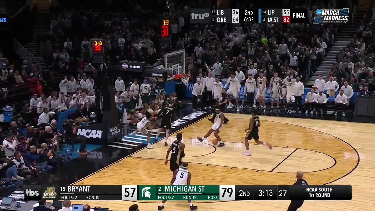 Dunking on a 15 seed like this is flat-out disrespectful