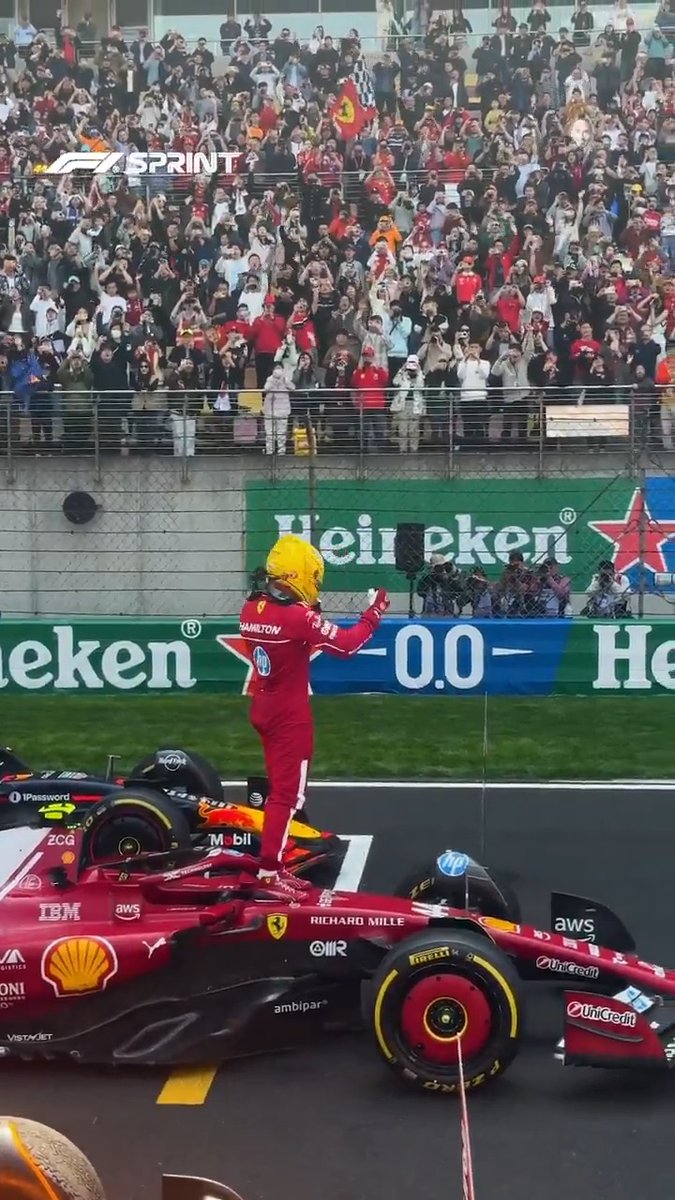 Take a bow, Lewis #F1Sprint #ChineseGP