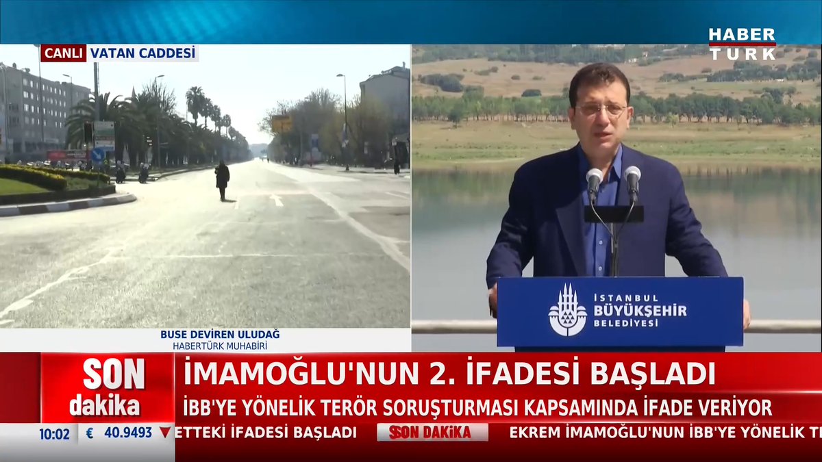 Ekrem İmamoğlu'nun 2. ifadesi başladı. İBB'ye yönelik terör soruşturması kapsamında ifade veriyor.