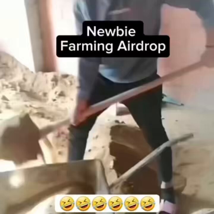 POV: You’re a newbie farming crypto airdrops 🤣