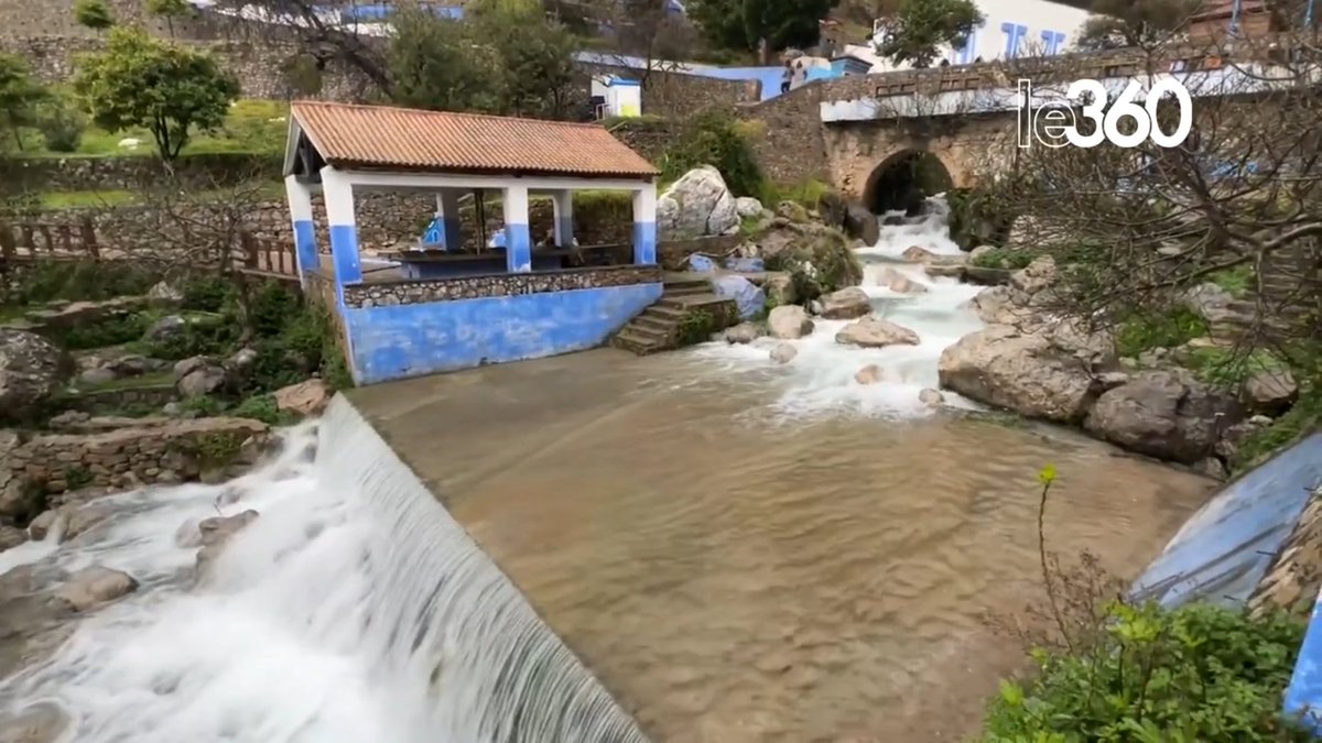 🇲🇦💧 Chefchaouen: l’eau jaillit à nouveau de la source de Ras El Ma