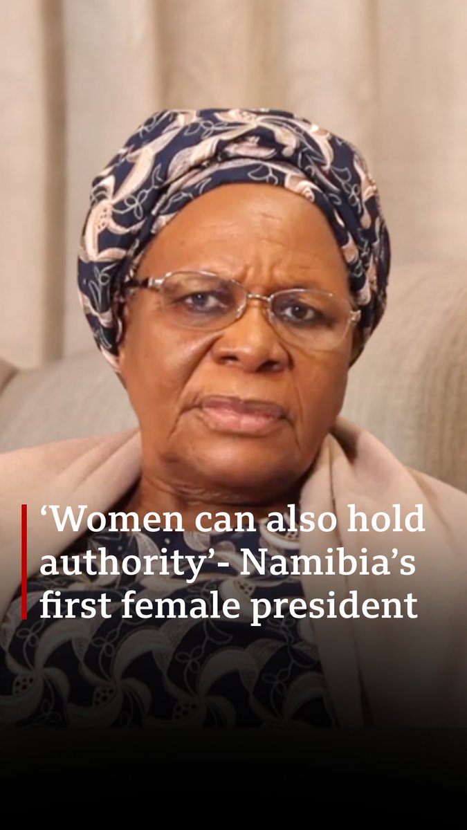 'Women can also hold authority' Netumbo Nandi-Ndaitwah has been sworn in as Namibia’s first female president on the country’s 35th independence anniversary, marking a historic milestone.