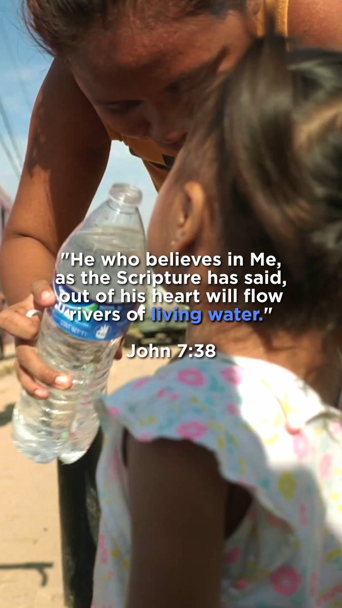 It’s #WorldWaterDay! Samaritan's Purse is meeting a critical need for clean, life-giving water for thousands of families around the world—and we’re sharing the Good News of Jesus Christ to meet the spiritual need for Living Water that only He provides! Learn more at