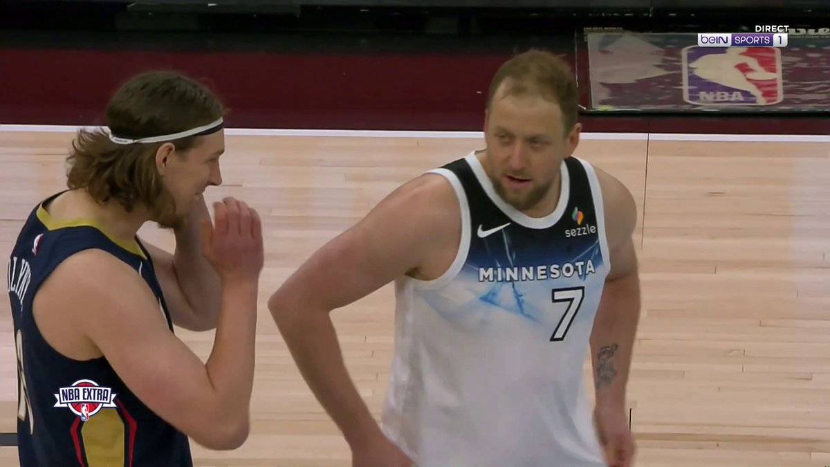 [📺LIVE] 🏀 #NBAextra 🤩 La belle image de Joe Ingles titularisé pour que son fils, autiste et qui n'avait jamais assister à un match de basket, puisse voir son père sur le parquet !