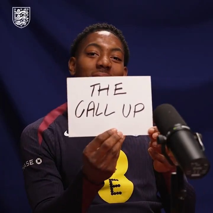 If you've not heard Myles Lewis-Skelly's call-up story, here it is 😂