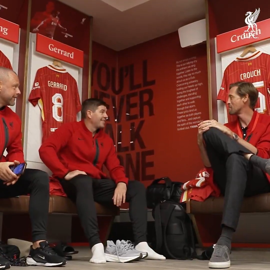 Legends back at Anfield 👋😍 #LFCLegends2025 | LFC Foundation