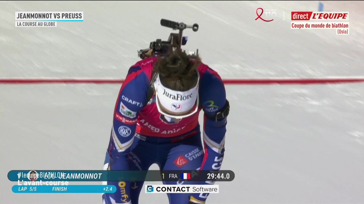 Preuss vs Jeanmonnot 🔥 Marie Le Bob nous raconte le match qui nous tient en haleine ce week-end entre la Française et l'Allemande dans la course au globe de cristal. Le biathlon c'est à suivre sur la chaine L'Équipe #lequipeBIATHLON