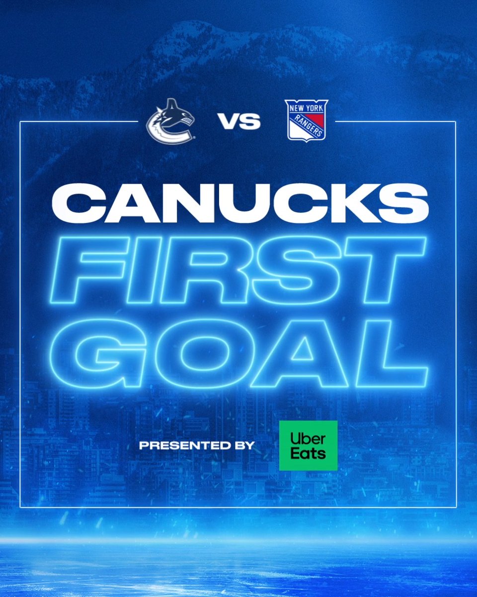 Which Canuck is scoring first? 🚨 Make your predictions for a chance to win a $100 gift card to Uber Eats! ENTER NOW |