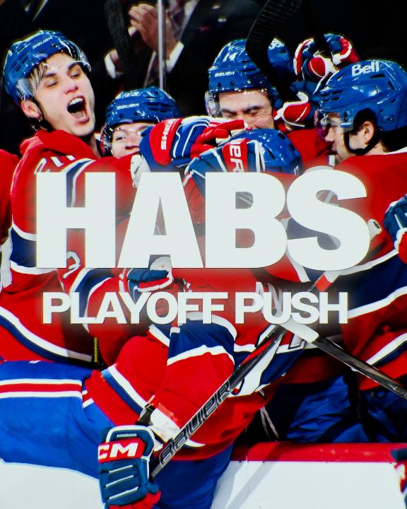 The Habs are surging towards the #StanleyCup Playoffs 🔥 Catch the x - Colorado Avalanche vs. Canadiens Montréal TONIGHT at 7p ET on Sportsnet or stream on Sportsnet+