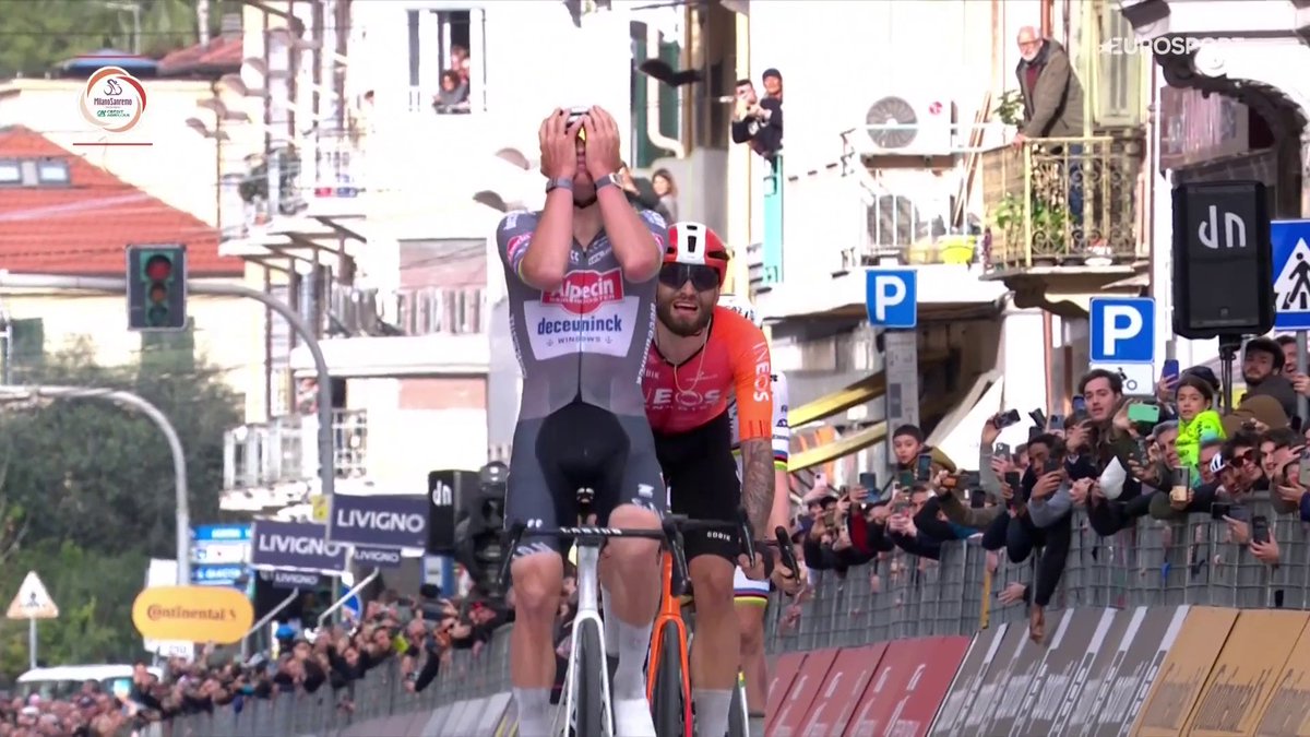 ⚡ La mejor #MilanoSanremo en lustros. Derroche de vatios como para iluminar una ciudad entera. La carrera "que me llevará a la tumba", dijo Pogacar. No gana, pero cambia el juego cada vez que compite. Van der Poel aguantó la tortura. Exhibición.