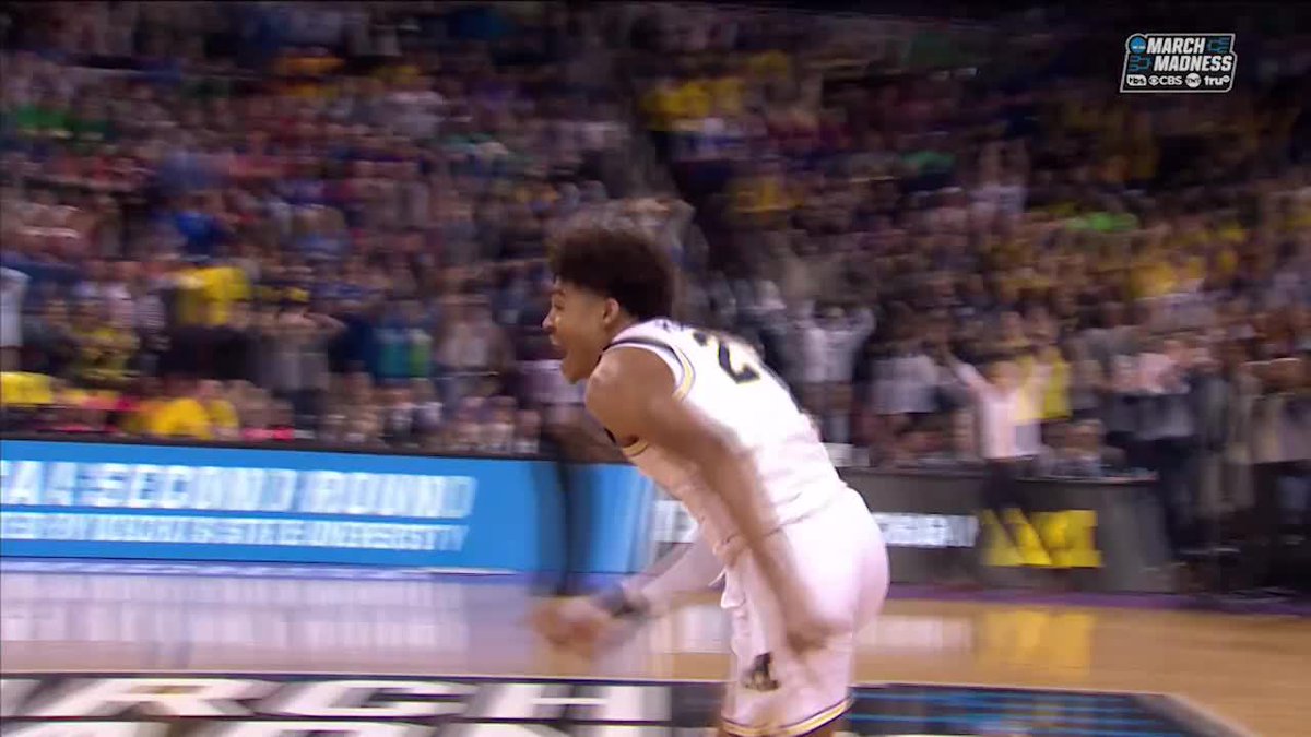 Something about Michigan and that 2nd round