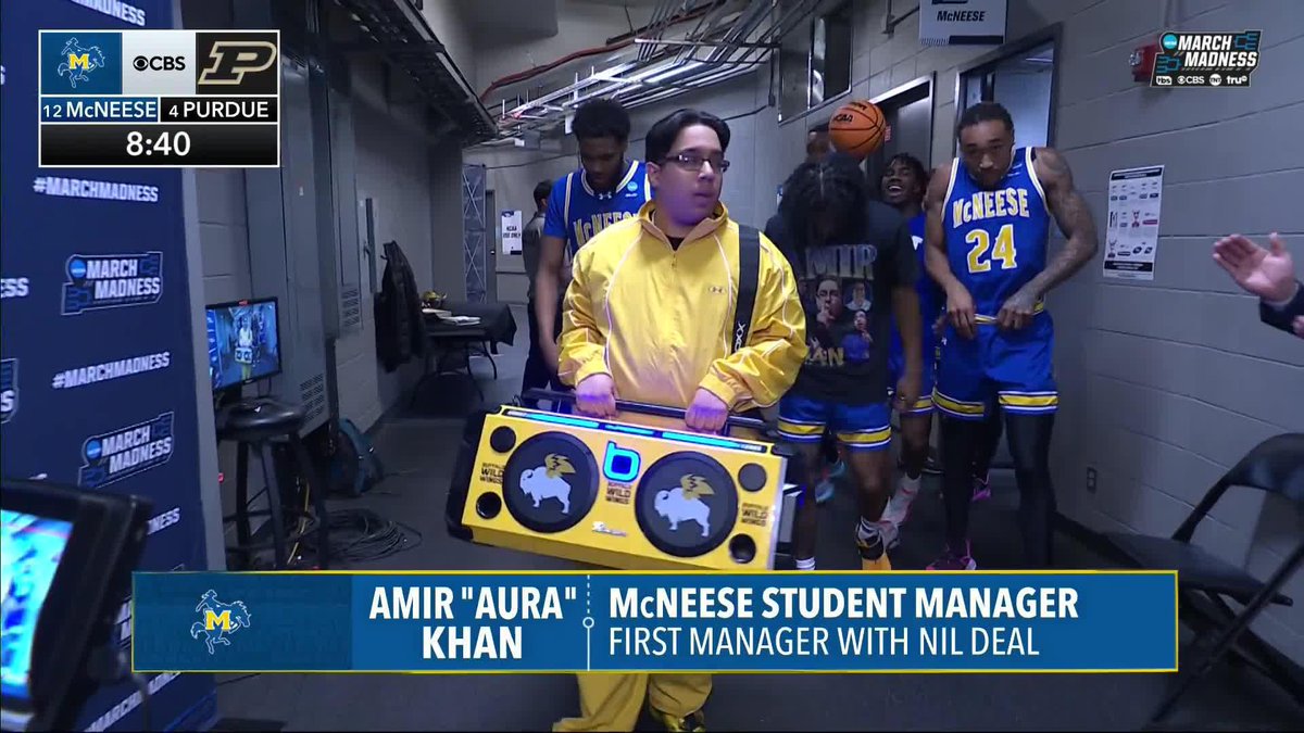 The broadcast crew just said that Amir Khan has received 135 phone calls with NIL offers over the last few weeks and is making well into the six figures. March Madness is the best.