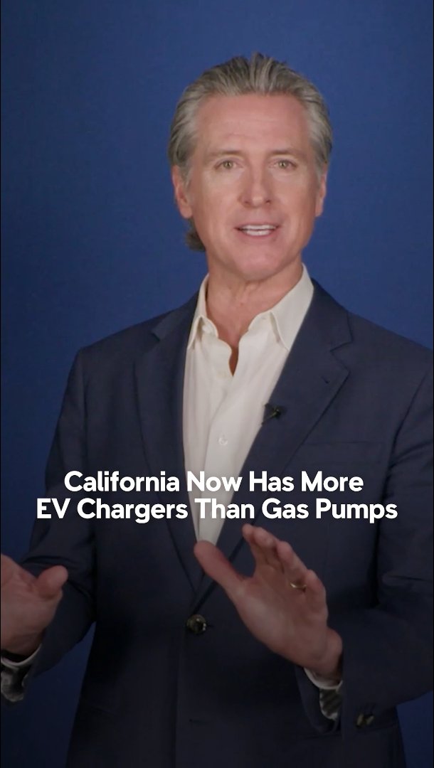 California now has 48% more EV chargers than gas pumps in the state — hitting a record number of chargers. While the federal government is making it more difficult to charge your car, California is embracing a clean car future.