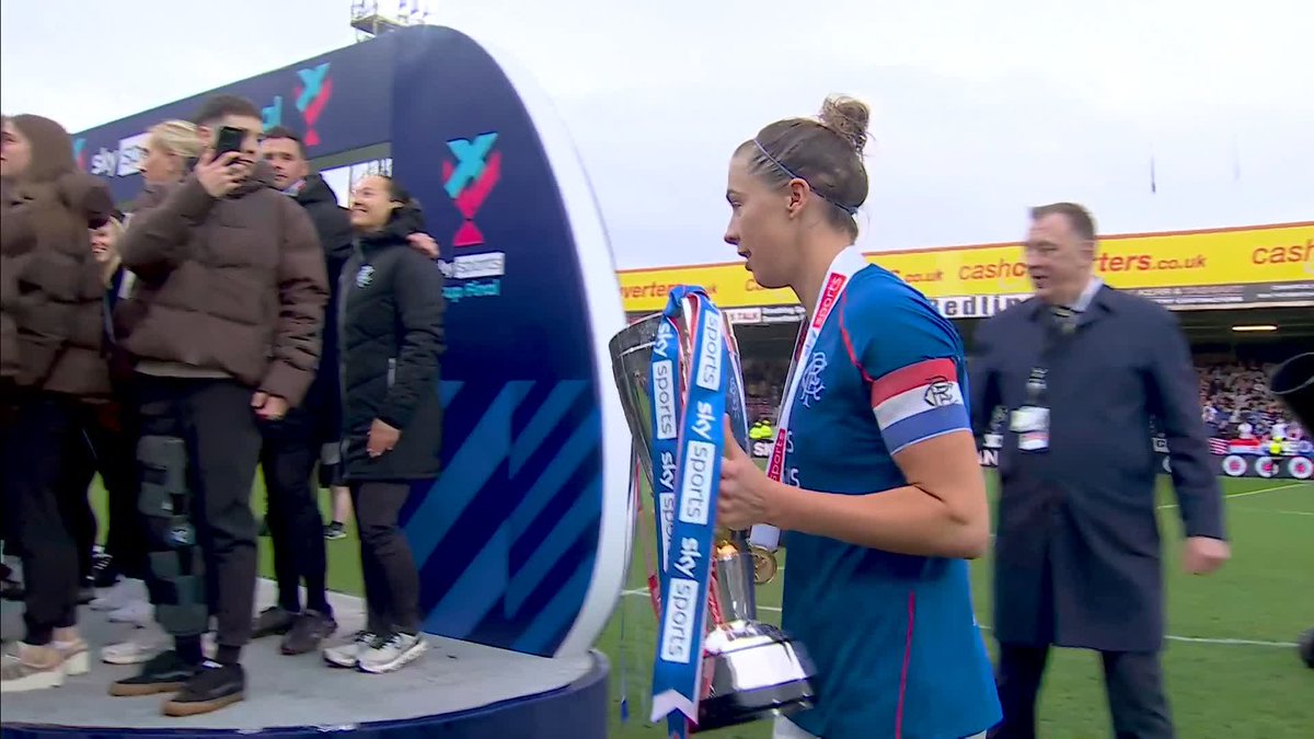 Rangers are the 2025 Sky Sports Cup champions 🏆