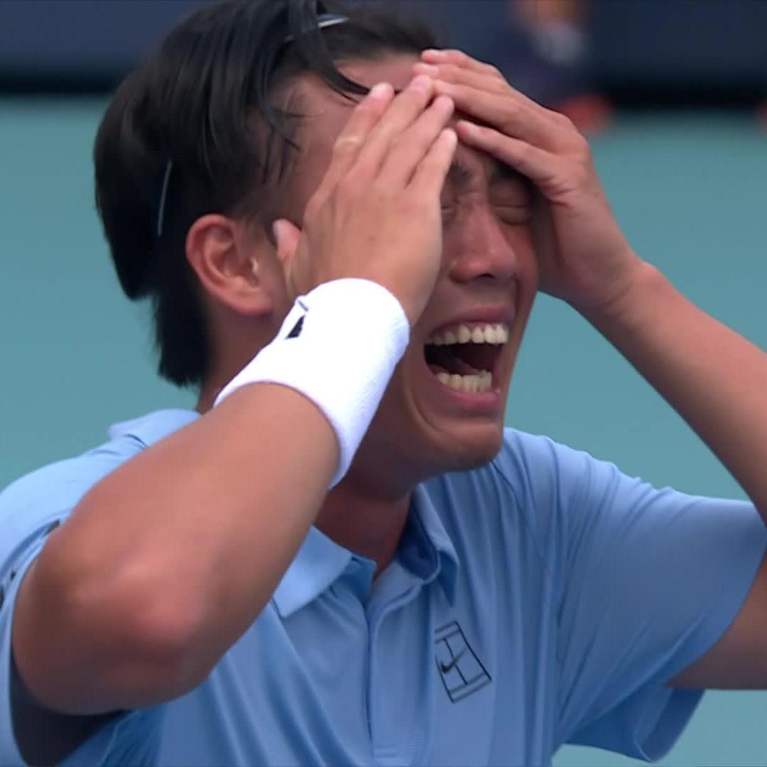 Dreams come TRUE! Coleman Wong wins the best match of his career, taking out Ben Shelton 7-6 2-6 7-6. We are so proud of you! VAMOOOOS‼️