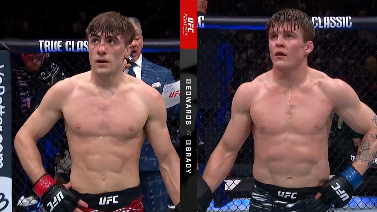 29-28, 28-29, 29-28 #UFCLondon Caolan Loughran beats Nathan Fletcher by split decision! Watch our prelims LIVE NOW on UFC FIGHT PASS 📺