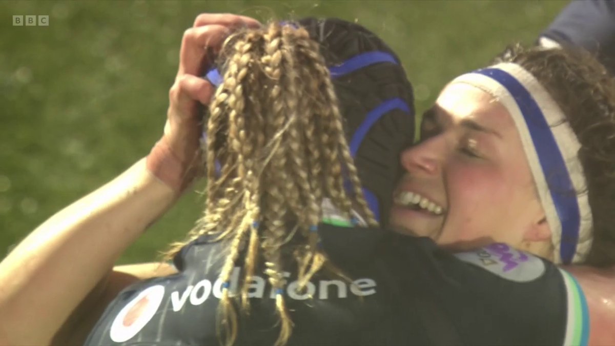 Joy for Scotland as they hold on to beat Wales! 👏 #BBCRugby #SixNations