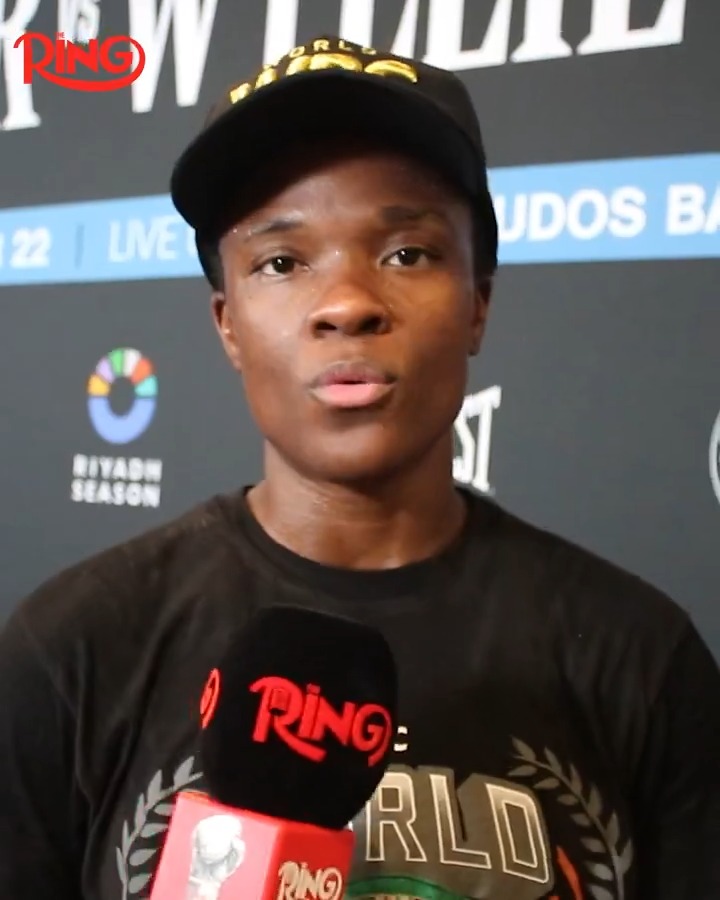 “A lot of people told me to give up.” Tiara Brown reflecting on her career after capturing the WBC featherweight world title Saturday.