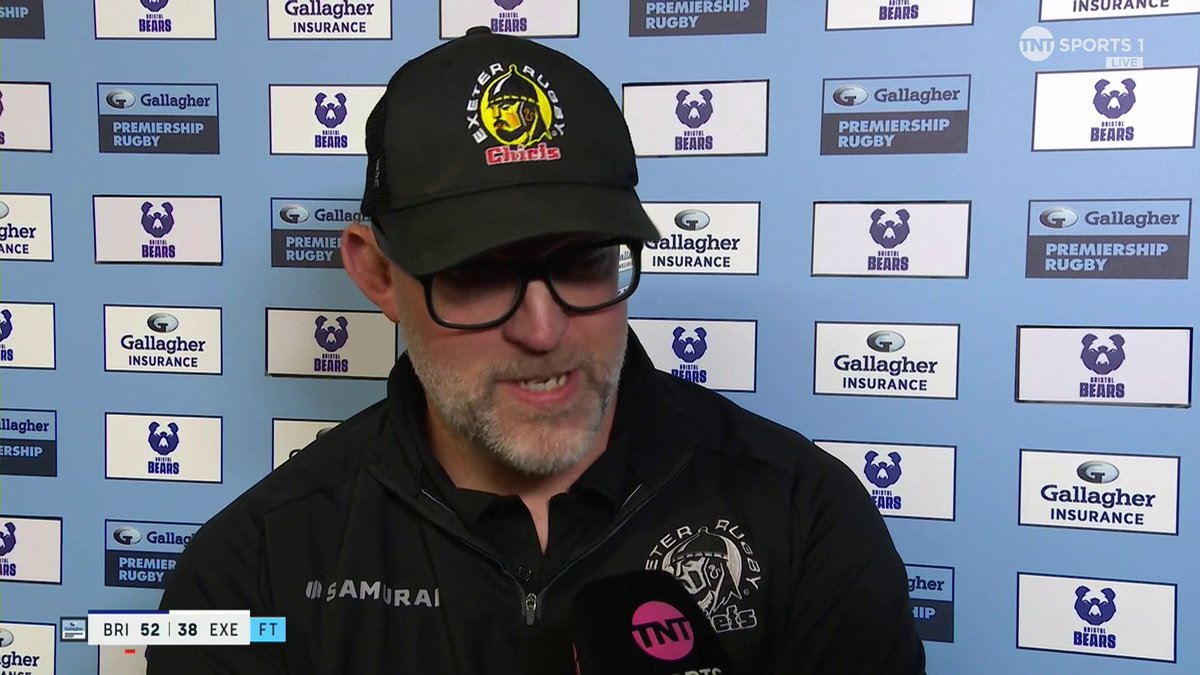 🗣️ “I could not be more proud of this group, we will get better.” Newly appointed Exeter Chiefs Head Coach Rob Hunter gives his verdict on tonight’s game and the improvements needed going forward.