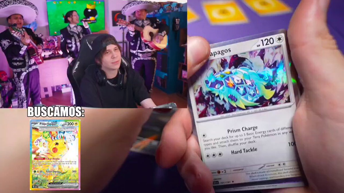 A RUBIUS LE SALIO EL PIKACHU AL FIN Y CON MARIACHI INCLUIDO AAAAAAAAAA