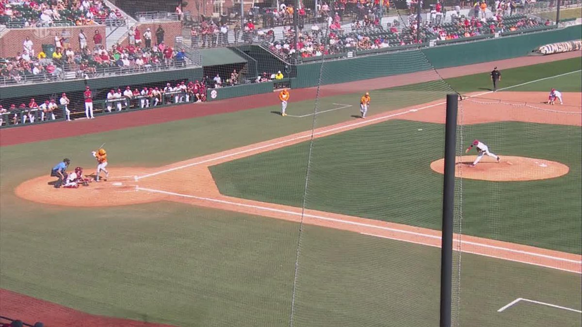 Ariel stays hot with an RBI knock! 📺 (SECN+) #GBO // #BeatBama