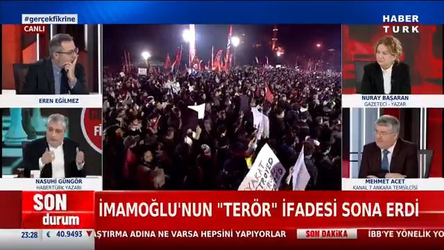 Ekrem İmamoğlu'nun "Terör" ifadesi sona erdi... Ekrem İmamoğlu ifadesinde neler söyledi? Habertürk Yazarı Nasuhi Güngör #GerçekFikriNe'de yorumladı.