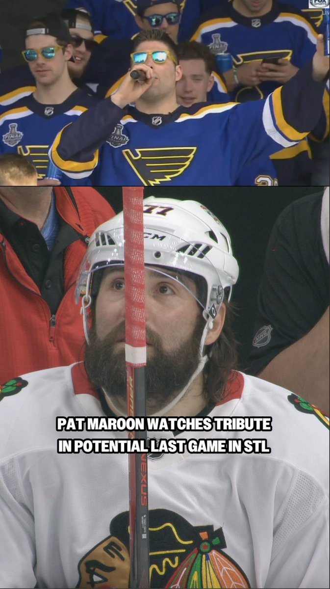 Pat Maroon always represented the Lou with pride and helped bring a Cup to our town. Thank you for everything, Big Rig.