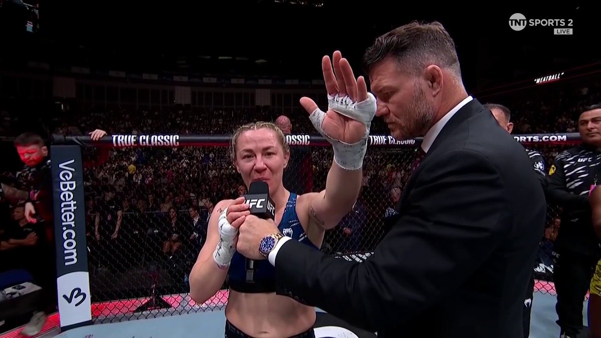 Molly McCann announces her retirement. A fighter who always gave her all. Thank you for the memories Molly McCann 💙 #UFCLondon 📺 TNT Sports &amp; discovery+ UK