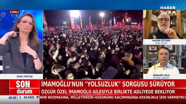 İBB'ye yolsuzluk-terör soruşturması... İBB'ye kayyum atanır mı? Ülke TV Genel Yayın Yönetmeni hasan öztürk #HaberBülteni'nde yorumladı.