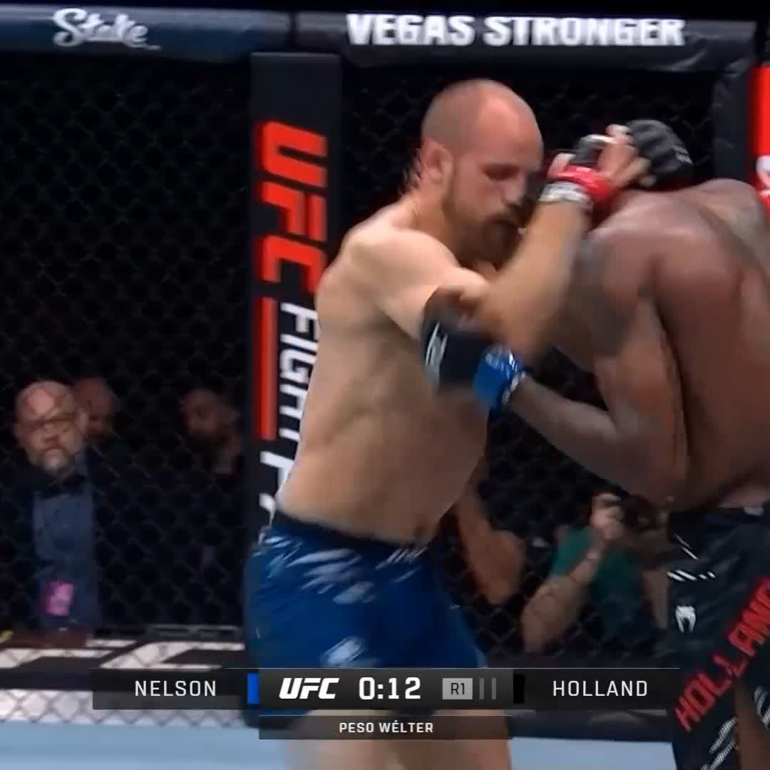 🔔 Woooow lo salva la campana 🔔 #UFCLondon