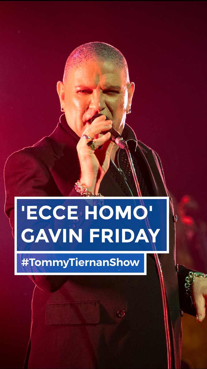 .Not here performs the title track from his new album - ‘Ecce Homo’ #TommyTiernanShow