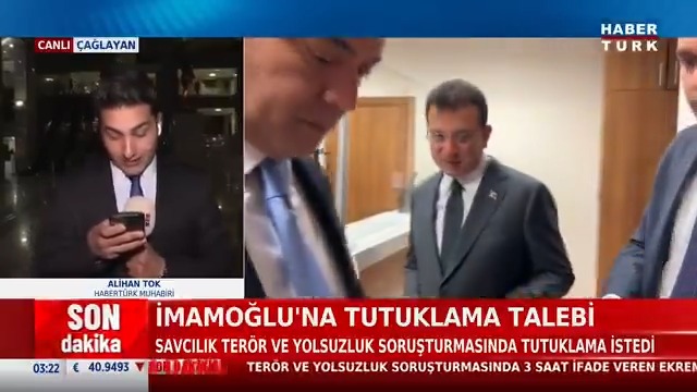 #SONDAKİKA - Ekrem İmamoğlu'na tutuklama talebi... Savcılık terör ve yolsuzluk soruşturmasında tutuklama istedi.