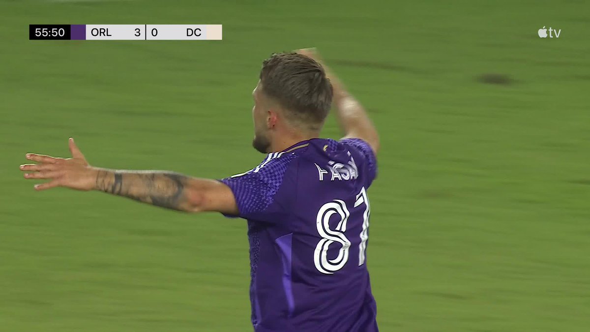 Marco Pašalić hit it top bins 🎯 (via Major League Soccer)