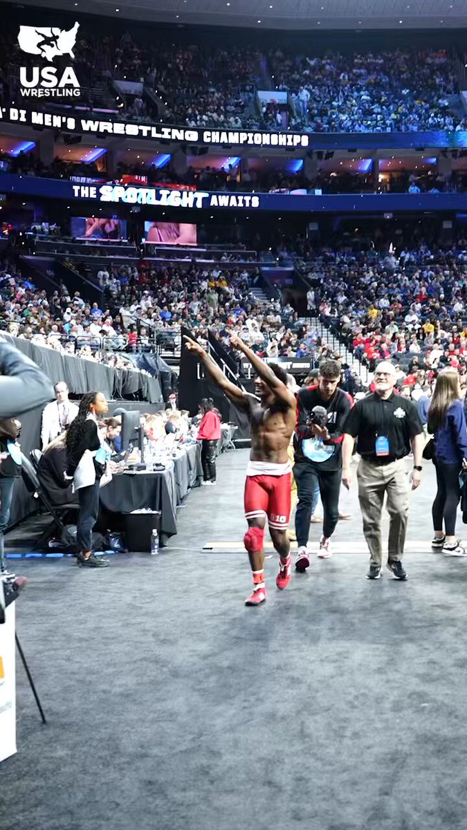 Another Cornhusker ￼is a NCAA D1 National Champion‼️ The 2023 U20 Pan American Gold medalist Antrell Taylor is THE man! NCAA Interviews &amp; Information | 🔗 in bio #NCAAWrestling25
