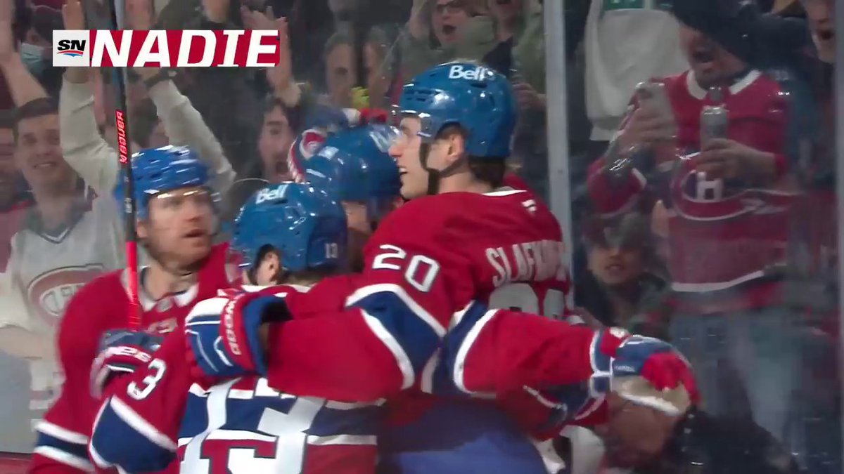 Juraj Slafkovský comes through with his second of the night! 🤩 📺: Sportsnet or stream on Sportsnet+ ➡️