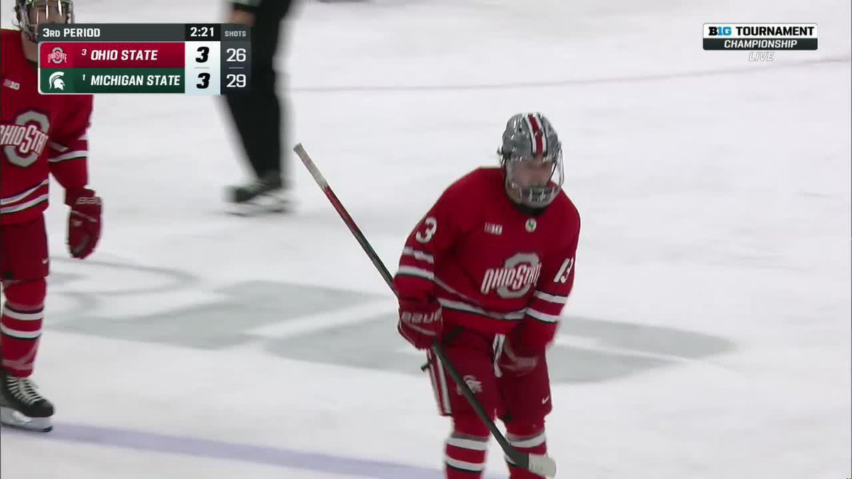 Gunnarwolfe Fontaine. Game. Tying. Goal. #GoBucks