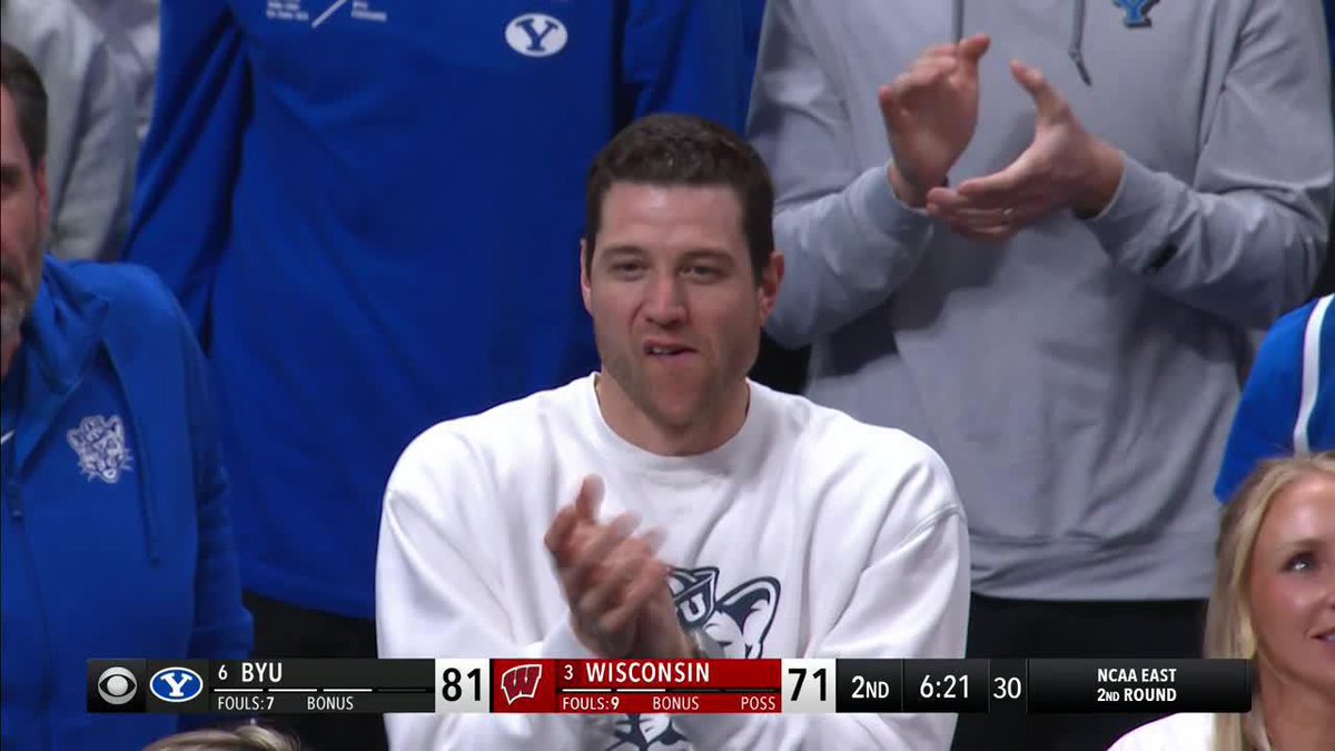 Jimmer Fredette was loving this BYU and-1 👏🔥