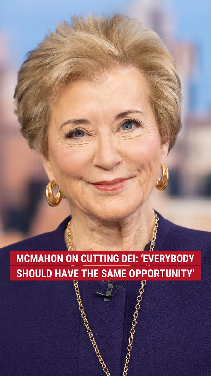 ‘WE NEED TO HAVE MERIT’: Secretary of Education Linda McMahon talks to Lara Trump about President Trump wanting to eliminate DEI from the country's school system, emphasizing the importance of qualifications.