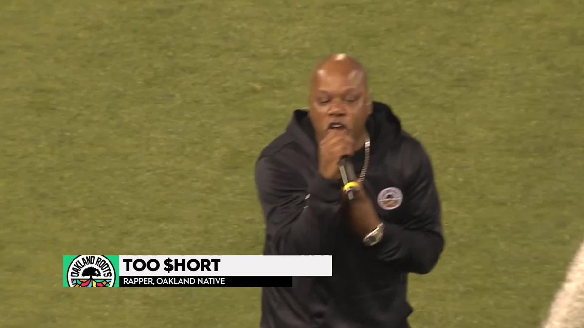 Come to a USL Championship match and you just might get a chance to listen to a platinum artist 😎 👋 @tooshort