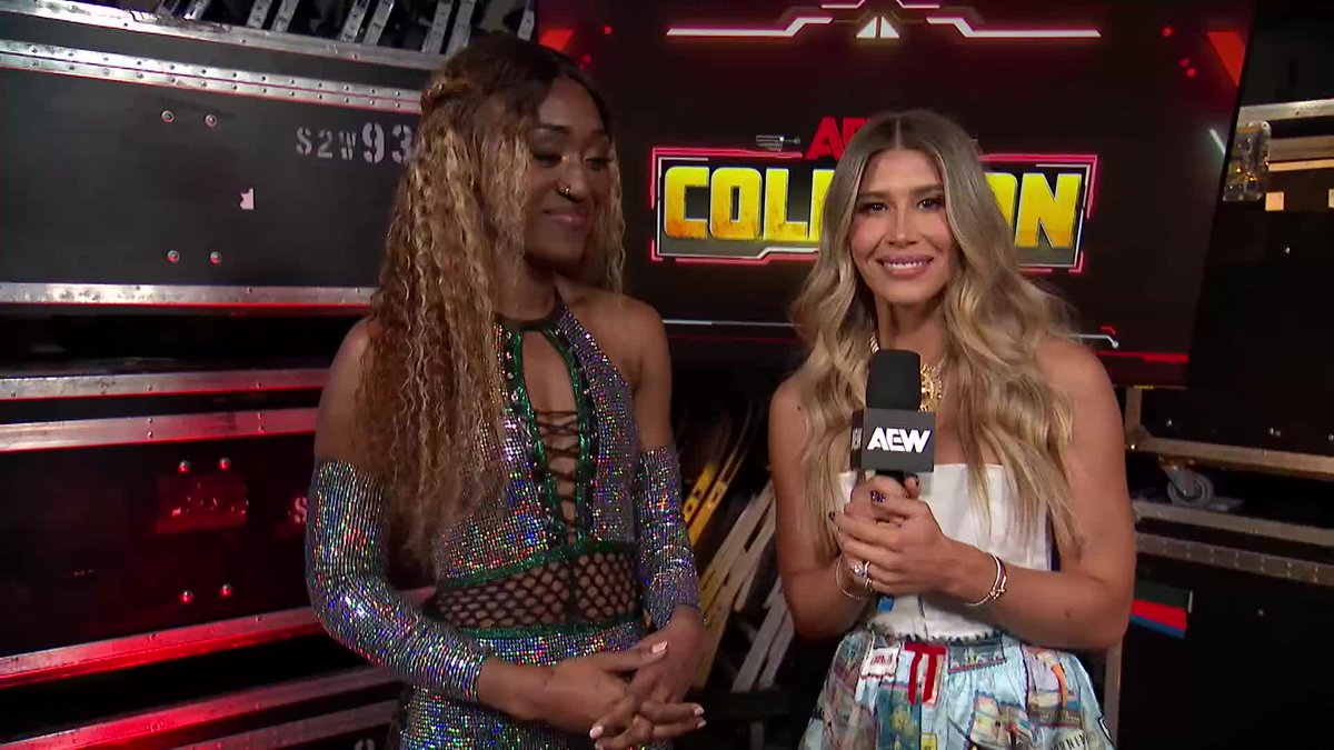 Before Queen Aminata heads into her third match with Julia Hart, “The Professor” Serena Deeb presents all that Aminata would need in order to secure a victory! Watch #AEWCollision on TNT & Max Queen Aminata クィーンアミナタ | Serena