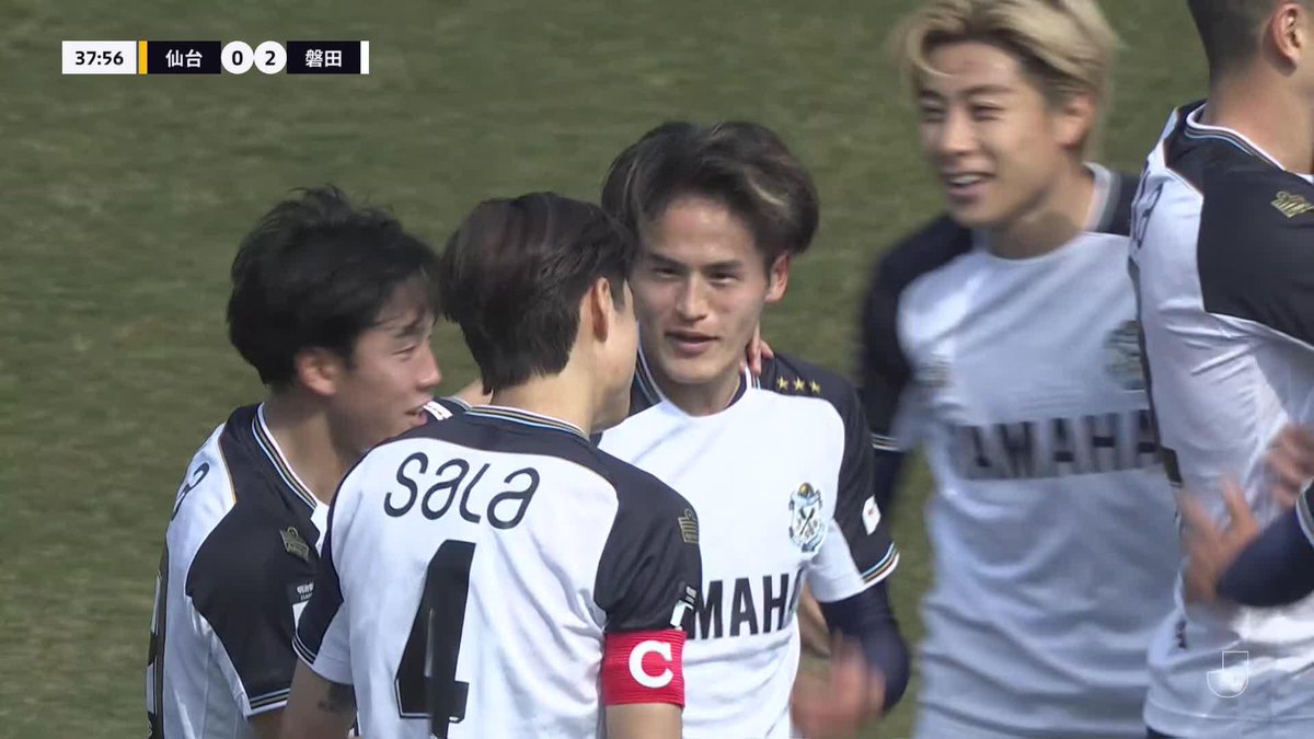 🎦 ゴール動画 🏆 明治安田Ｊ２リーグ 第6節 🆚 仙台vs磐田 🔢 0-2 ⌚️ 38分 ⚽️ 植村 洋斗（磐田) #Ｊリーグ